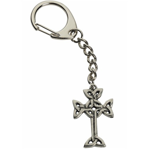 tree of life cross key ring image